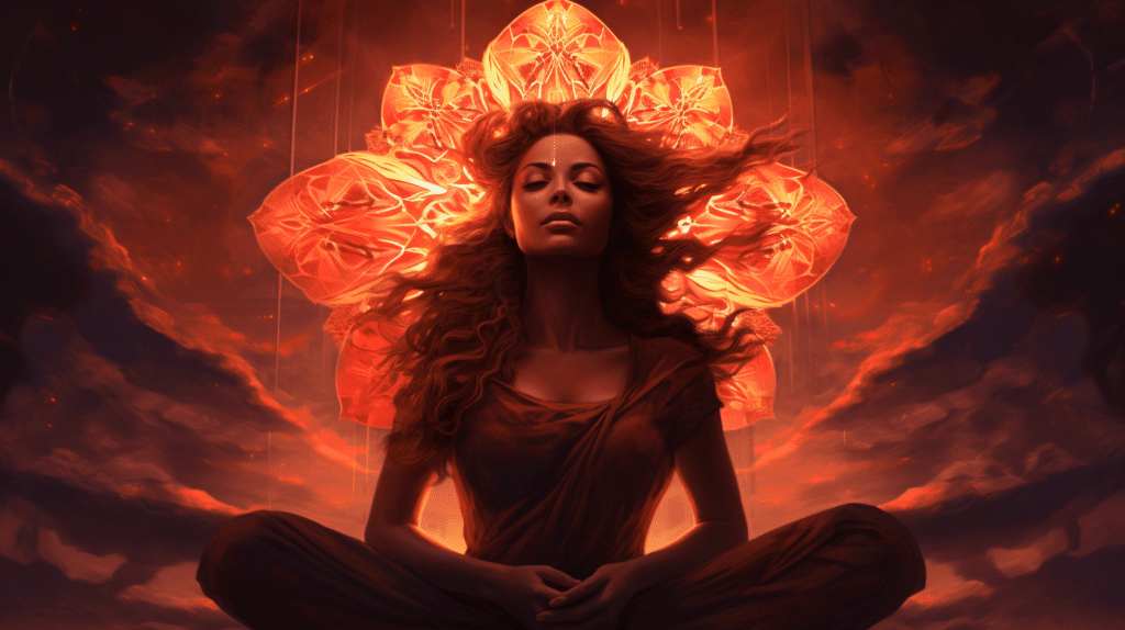 sacral chakra artwork