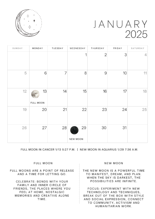 Moon Calendar - Image 2