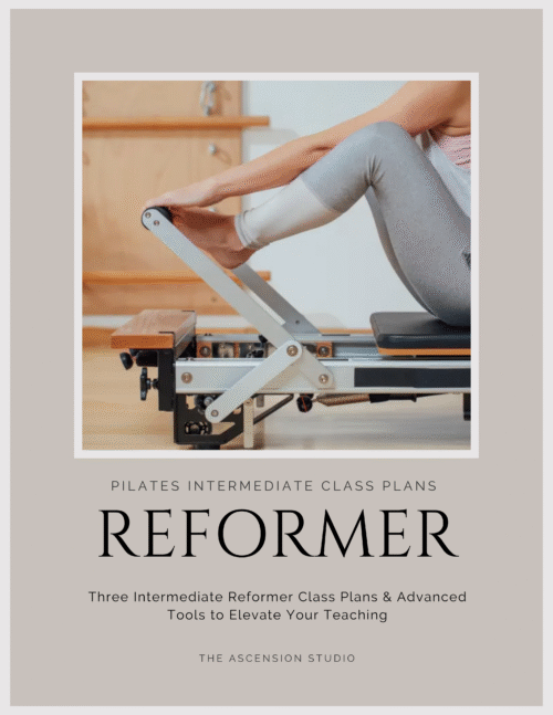 Intermediate Reformer Class Plan Workbook